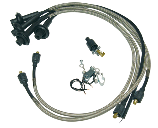 Siliconen Bougiekabelset RVS