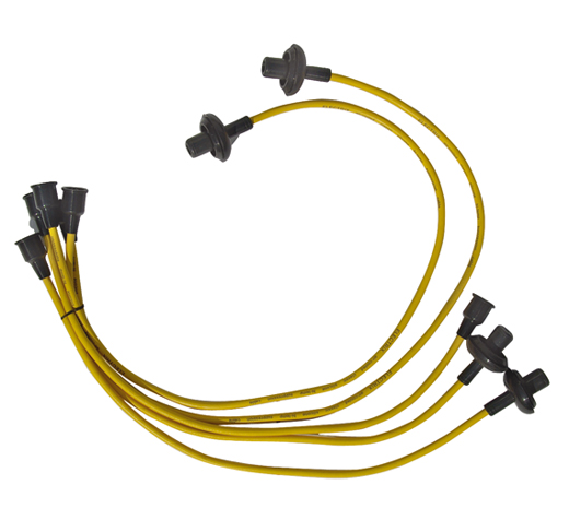 Siliconen Bougiekabelset Geel