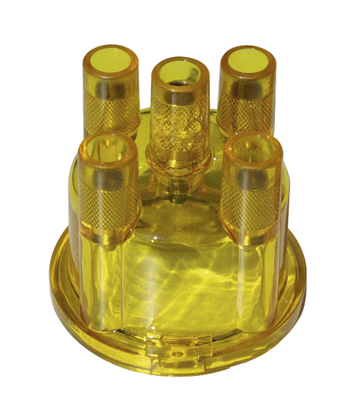 Verdelerkap Transparant Geel