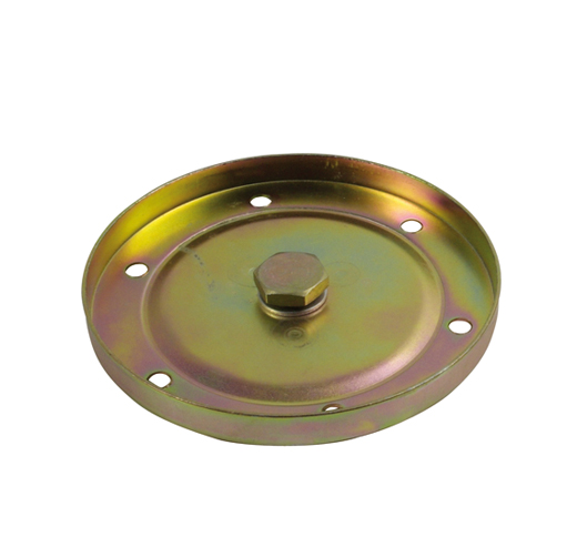 Oliecarterdeksel, met olie aflaat bout