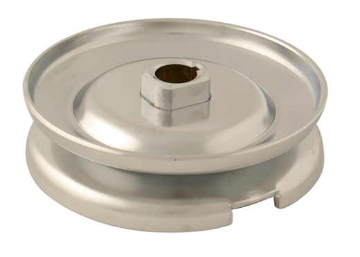 Dynamo poelie, 12 Volt, Chroom