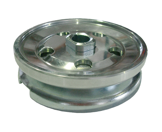 Dynamo poelie, 12 Volt, Billet Style, voor gelijkstroom