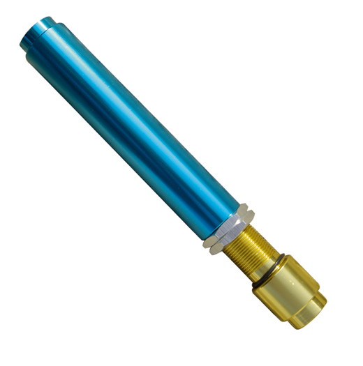 Stoterstangpijpjes, verstelbaar, blauw, p.st.