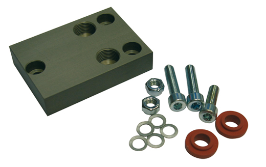 Oil cooler connection, type 1, for external oil cooler, 20 mm