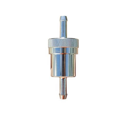 Benzinefilter, Alu, uitwasbaar, 6 mm