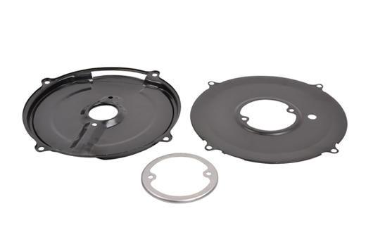 Dynamo achterplaten, zwart