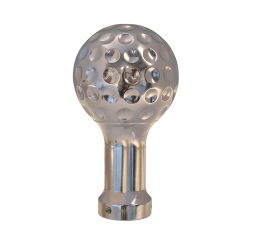 Alu Schakelpookknop 'Golfbal'