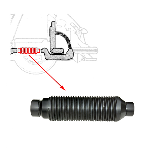 slang voor kachelpot, 8.64-7.67, maat 60/50, 360mm