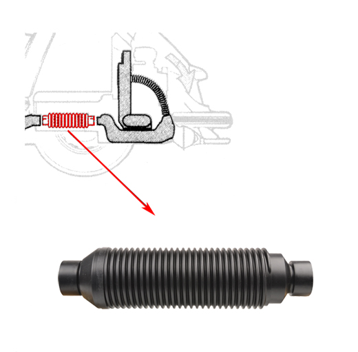 slang voor kachelpot, -12.62, maat 50 / 50 mm, 360mm