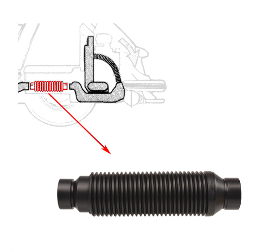 slang voor kachelpot, 8.64-7.67, maat 60/64, 360mm