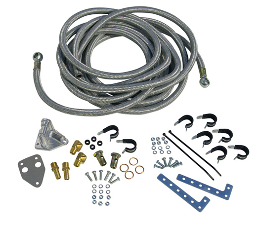 Oliekoeler kit, main system, Speciale slang