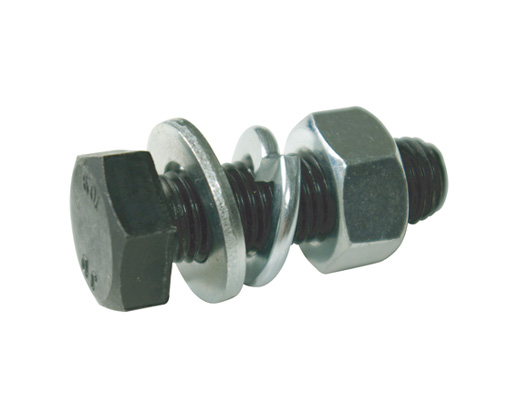 veerplaat, bevestigingsbout