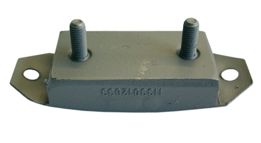 Versnellingsbak rubber achter, kever en bus, p.st.