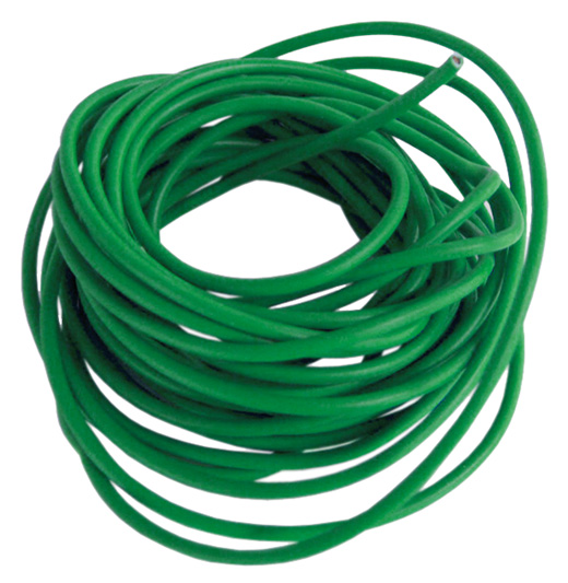 Electric cable green 1.5mm 5m