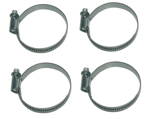Verwarmingsslang klemmen, Set (4 Stuks)