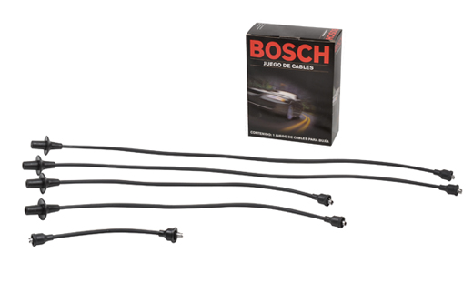 Bougiekabelset BOSCH Zwart
