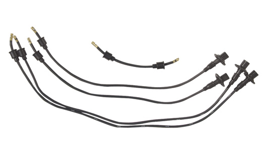 Bougiekabelset Zwart