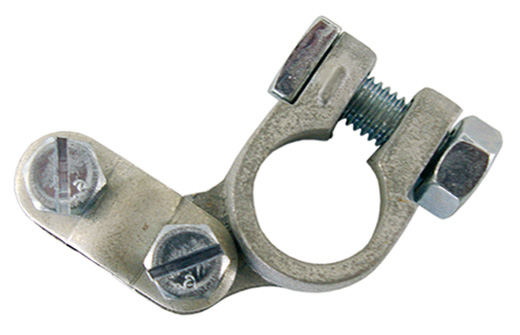 Battery connection clamp "-"