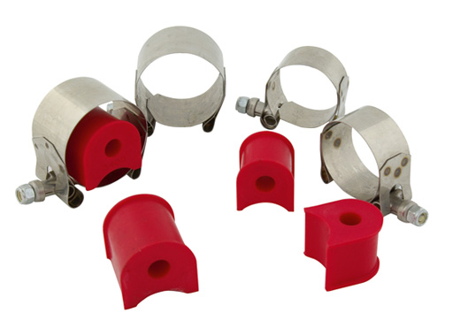 Montageset Stabilisator RVS/Urethaan