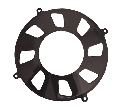 Dynamo achterplaat, zwart, Jet-Style