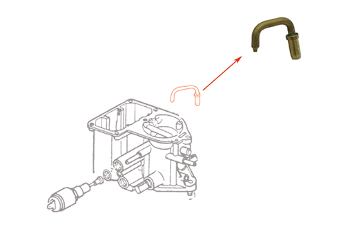 Carb. acceleratie sproeier, 1.2 8.60-/1.3-1.5 -7.75