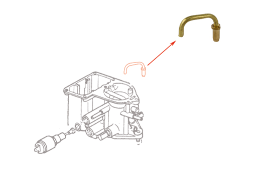 Einspritzrohr, 34PICT, 1.5-1.6, 8.70-