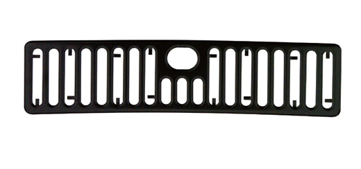 Frontziergitter 1303, schwarz