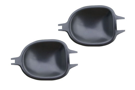 Deurgreep beschermers, zwart, 8.71-, paar