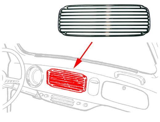 Luidsprekerrooster Chroom 10.52-7.57
