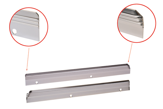 Aluminium-Unterlage fr Zierleisten