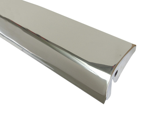 Treeplanken RVS glad