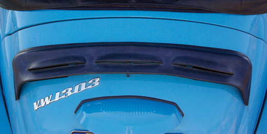 Motorkap regenvanger, Kunststof, zwart