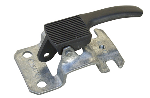 Deurgreep zwart rechts