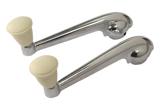 Raamslinger chroom/ivoor -7.67