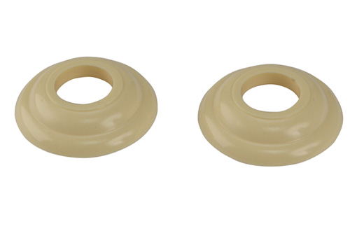 Raamslinger/Deurgreep rozet ivoor -7.55