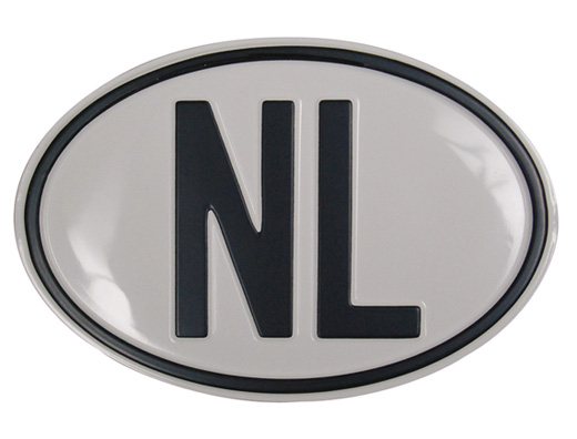 Nationaliteits plaatje NL 1948 tot 1991