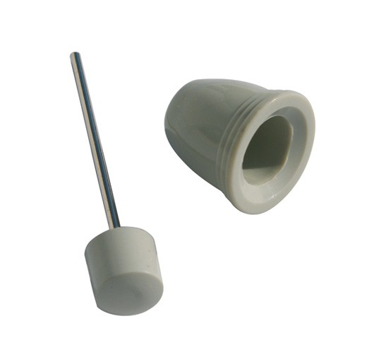 Knopje ruitenwisserschakelaar, grijs