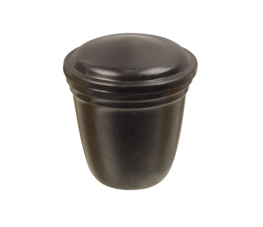 Knopje (4mm) Lichtschakelaar, Choke & Asbak, zwart