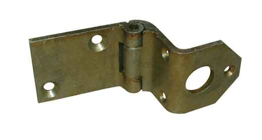 Deurscharnier, onder rechts, pasagierskant