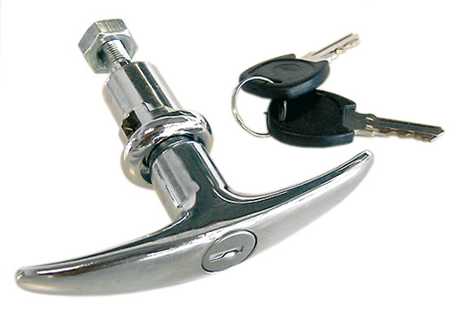 Motorhaubenschlo "T", mit 2 Schlsseln, 12.47 - 7.64