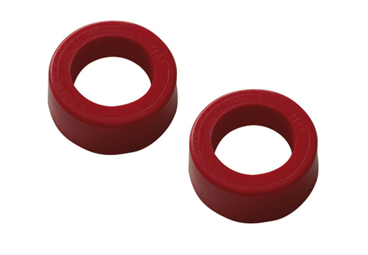torsiestaaf rubber, 47.6mm, Urethaan, rond, Paar