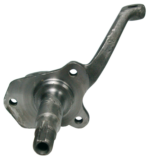 Steering knuckle for link pin axle, left, rebuilt
