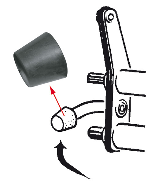 Vooras Stootrubbers, paar