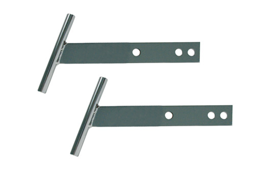 T-bars, chroom, 1200 -7.73, 1300 -7.67, paar