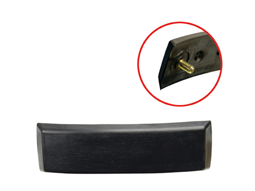 Bumper rubber, voor, links of rechts, 8.74-