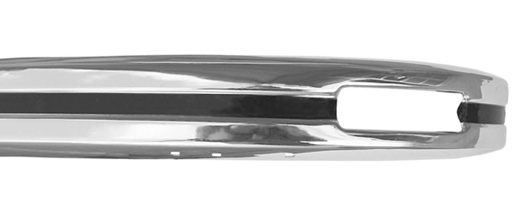 Bumper, voor, chroom, 8.74- (Budget-friendly)