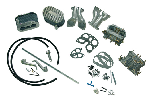 Weber dual carburetor kit 40 IDF, standard version