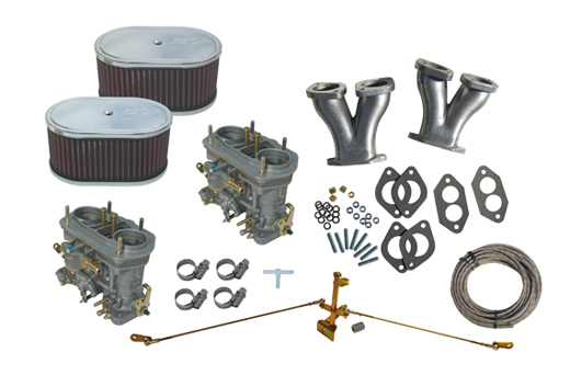 Weber dual carburetor kit 40 IDF