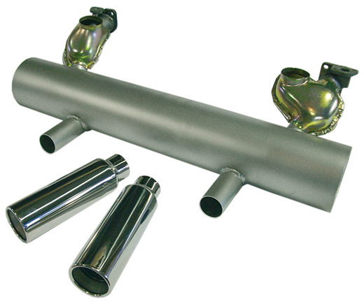 Sportuitlaat "Classic-Style" RVS 34 Pk