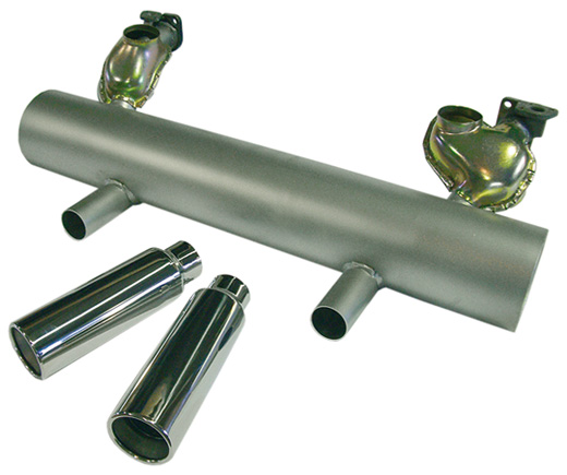Sportuitlaat "Classic-Style" RVS 1300-1600 ccm